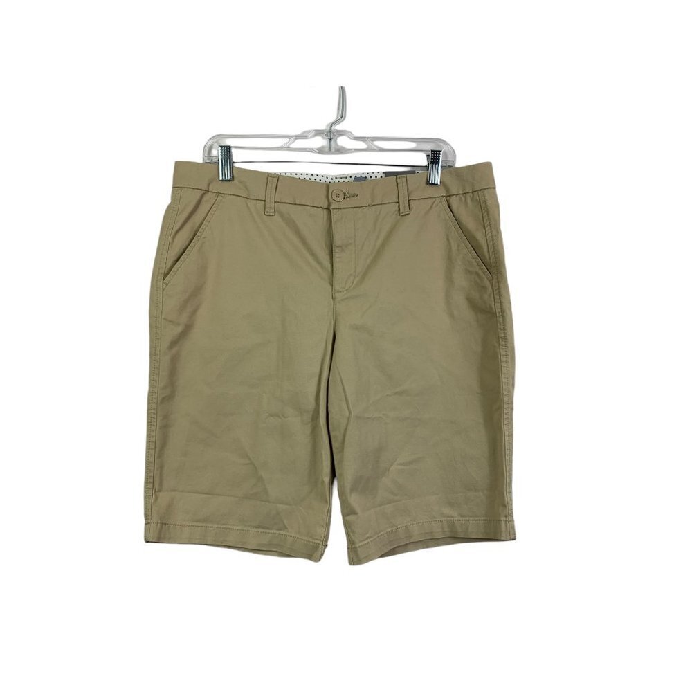 JCP Women's Biscotti Khaki Shorts